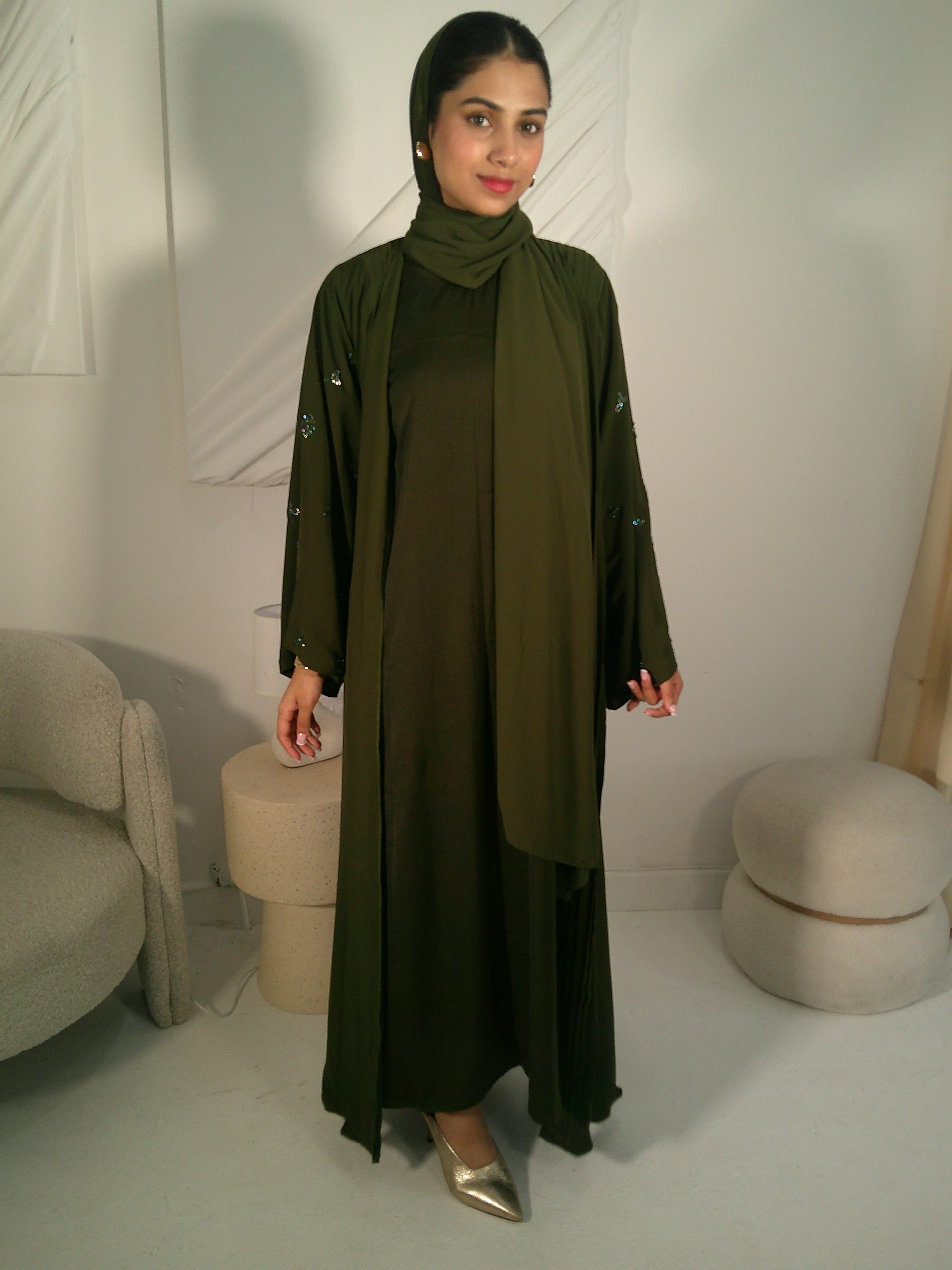 Samira in Olive Green