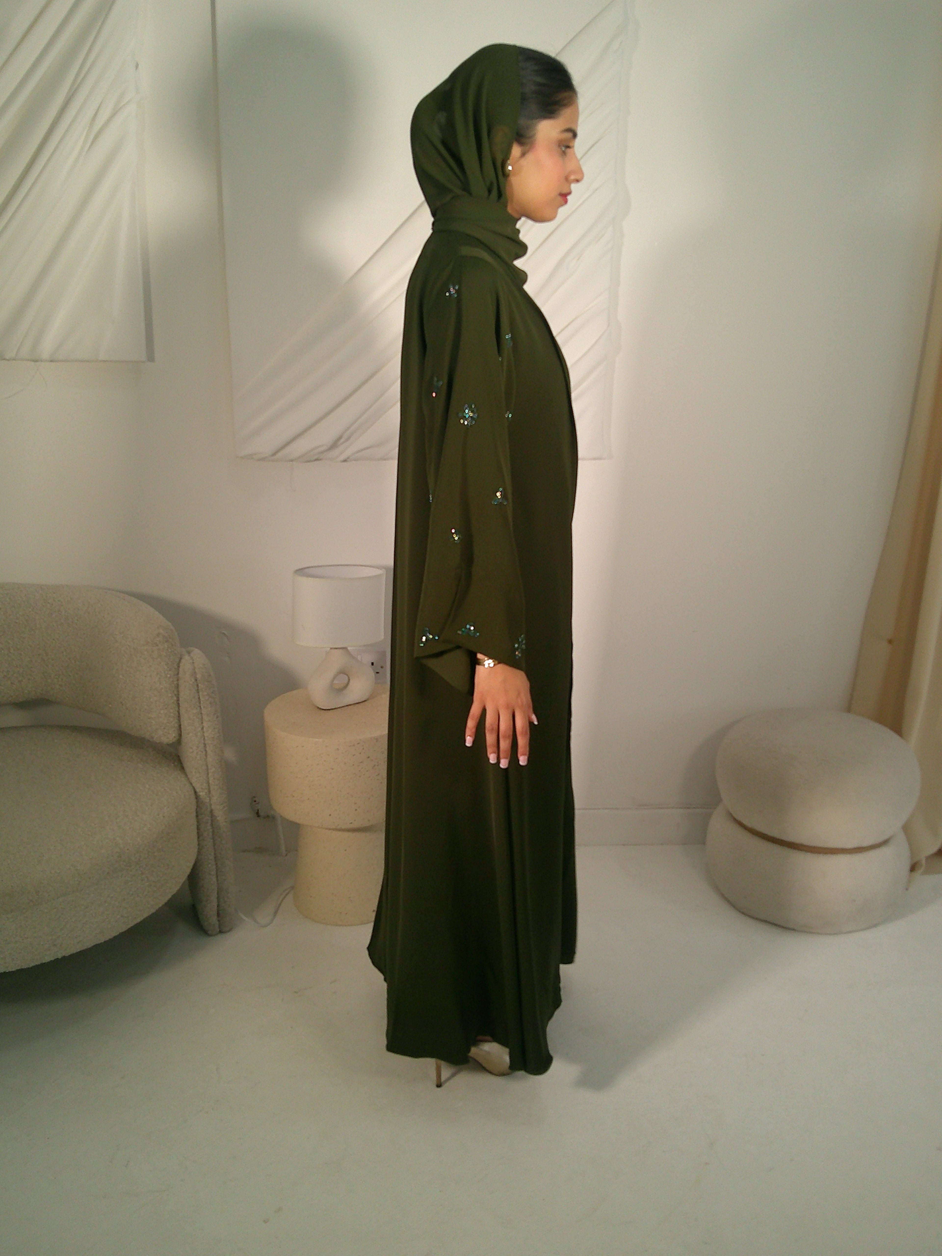 Samira in Olive Green